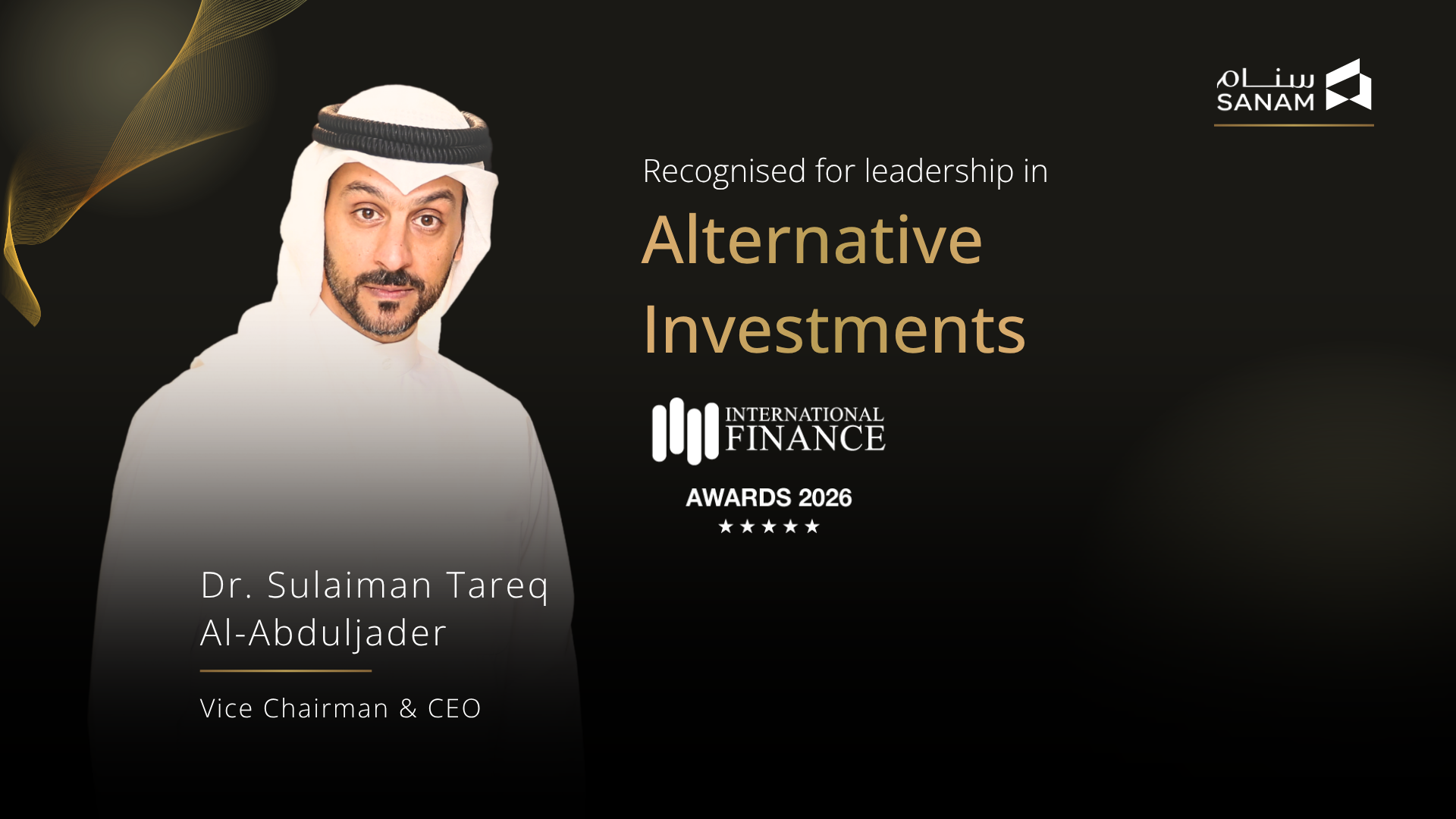 SANAM Strengthens Its Regional Position with International Award